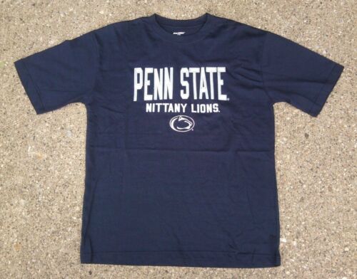 Penn State Nittany Lions Shirt ~ Men's Large L ~ ProEdge Blue SS Cotton