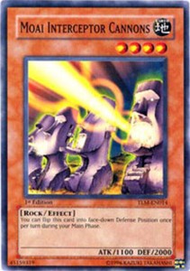 Moai Interceptor Cannons - TLM-EN014 - Common - 1st Edition x3 - Lightly Played