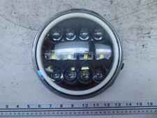 7 Led Motorcycle Universal Headlight Assembly Pl1167-35.