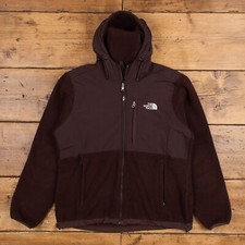 Vintage The North Face Outdoor Jacket L Denali Fleece Brown Womens Zip