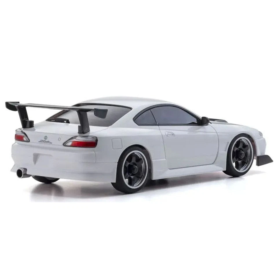 Kyosho MZP477W ASC MA-020 NISSAN SILVIA S15 w/ Wing White Mini-Z Auto Scale Body - Image 3 of 3