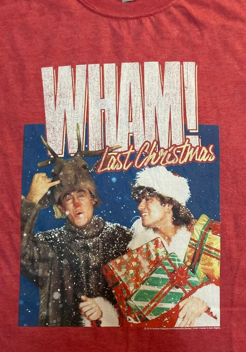 T shirt wham 2025 last christmas