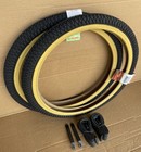 Bicycle Tires + Tubes 20 x 1.95 Bmx Freestyle Duro Black / Gum Wall Bike Bundle