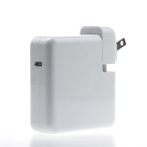 NEW 61W USB-C Type-C Power Adapter For OEM Charger MacBook PRO 13" A1718 + Cable - Picture 3 of 3