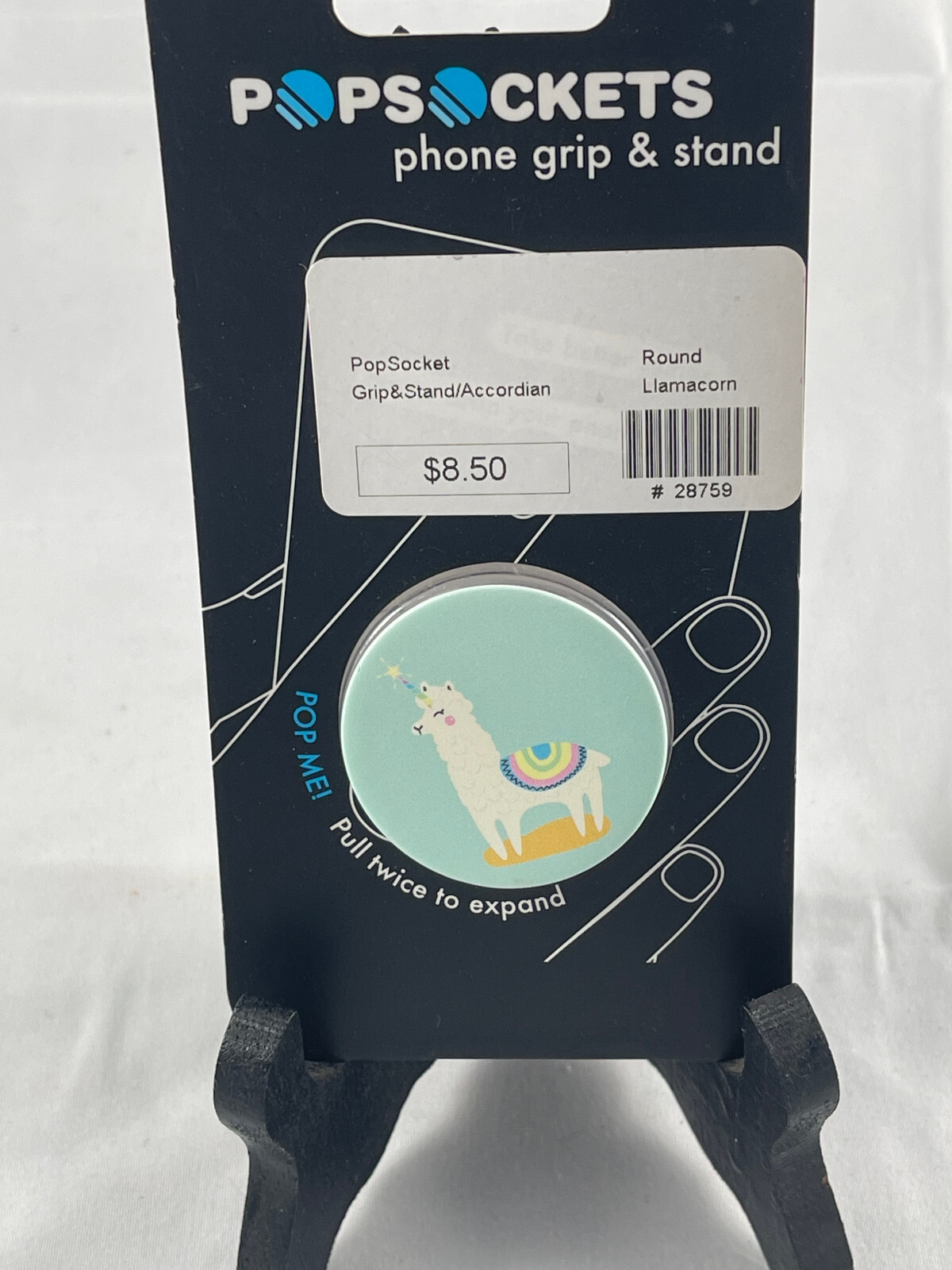 PopSockets LLAMACORN Popsocket Phone Grip & Stand  GREEN/WHITE  brand new-image