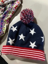Old Navy Stars and Stripes Beanie One size fits all