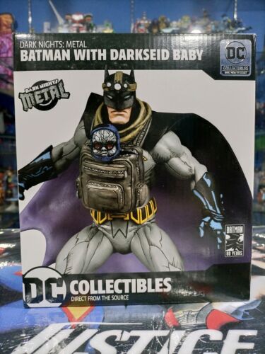 DC Collectibles Dark Nights Metal BATMAN with Darkseid Baby Statue 1346 of 5000 - Picture 1 of 5