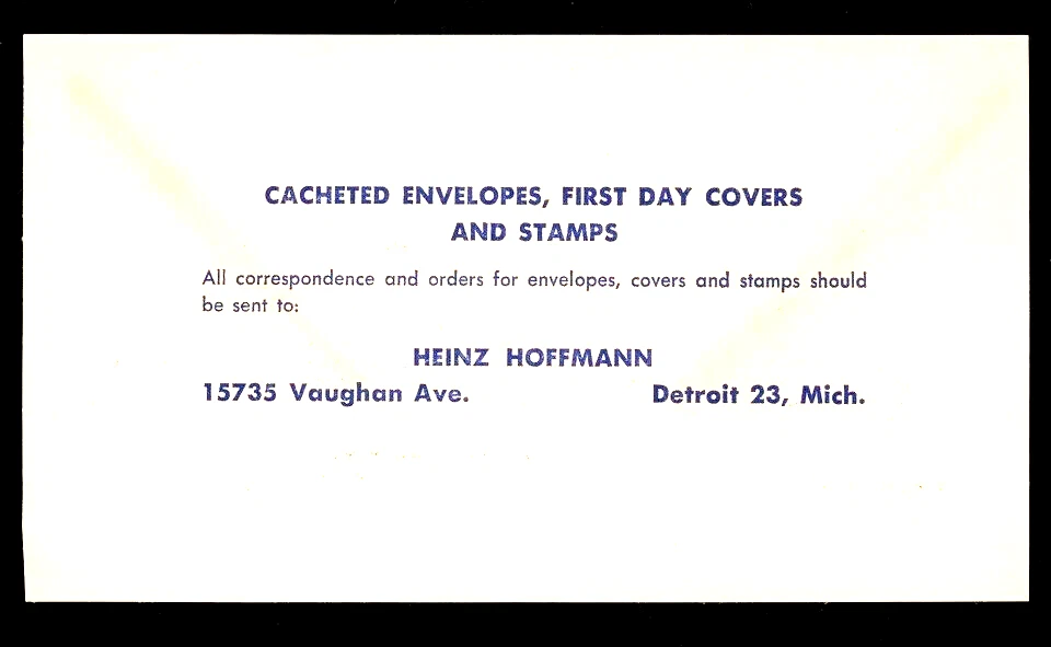 979 3c Stamp (1948) THE AMERICAN TURNERS FDC (FIRST) FROM ALVIN R. MEISSNER !! - Image 3 of 3