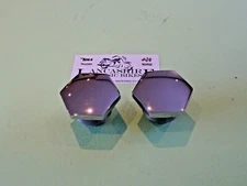 TRIUMPH T120 TR6 1971-73 OIF FORK TOP NUTS CHROME DOME TOP 97-4258 H4258 UK MADE