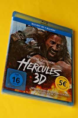 Hercules in 3D-2D+3D Blu-ray-2 Blu-ray-NEU/OVP
