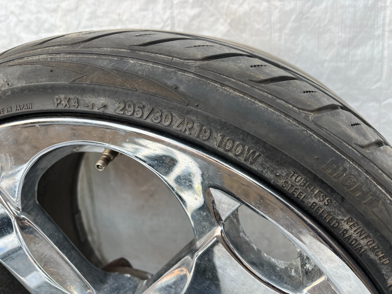 Lamborghini Cassiopea Wheel Set 2004-08 Black Chrome