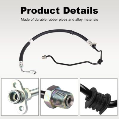 1PC High Pressure Power Steering Hose Compatible with 2006-2011 Honda Civic 1.8L