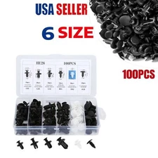 Kit Clips Retainers Rivet Bumper Fender Engine Parts Push Pin Accessories 6-size