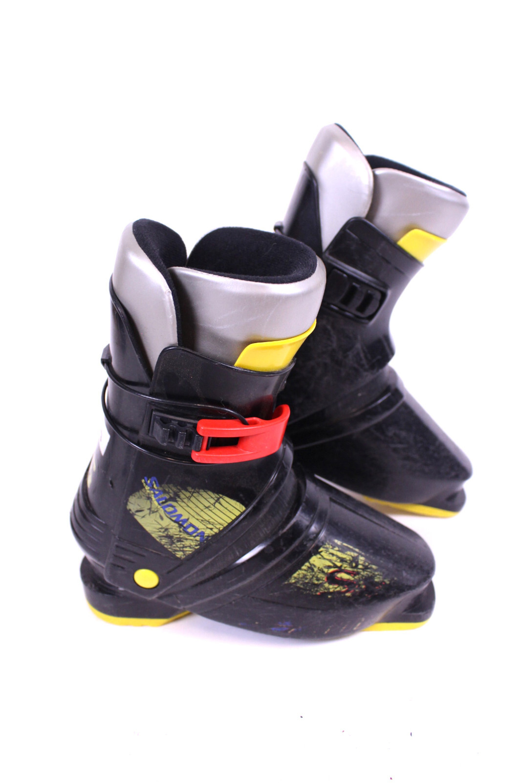 Scarpe da sci alpino per bambini Salomon scarponi da sci MP 205 taglia 32 scarponi da sci neri