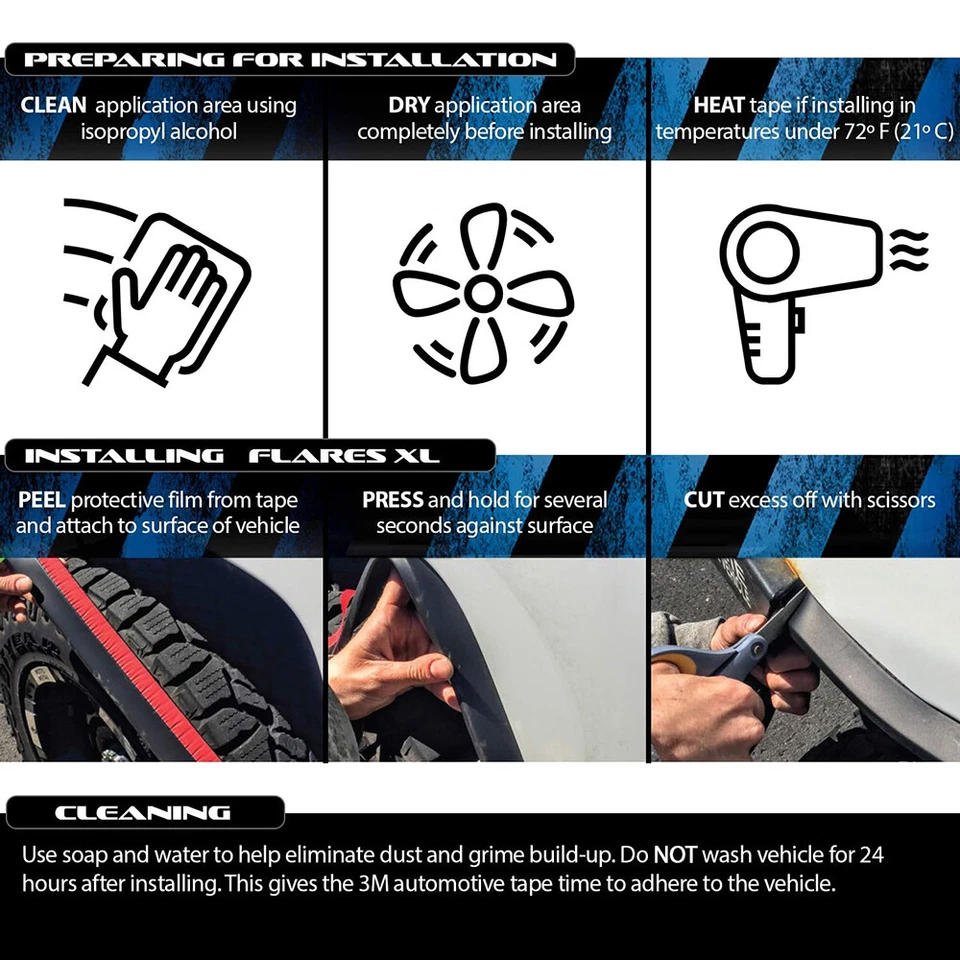 Arcos de rueda flexibles de PVC para guardabarros de extensión de arco de PVC para Mitsubishi L200 Foto 4 de 4