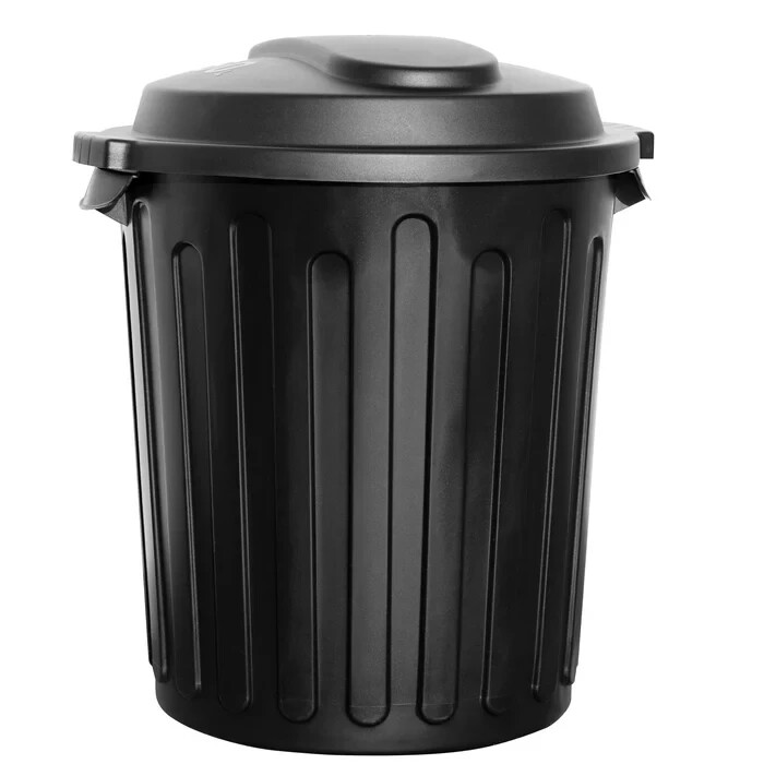 Mülleimer 60L Abfalleimer mit Deckel Geruchsdicht, Hygienisch & Leicht Robin