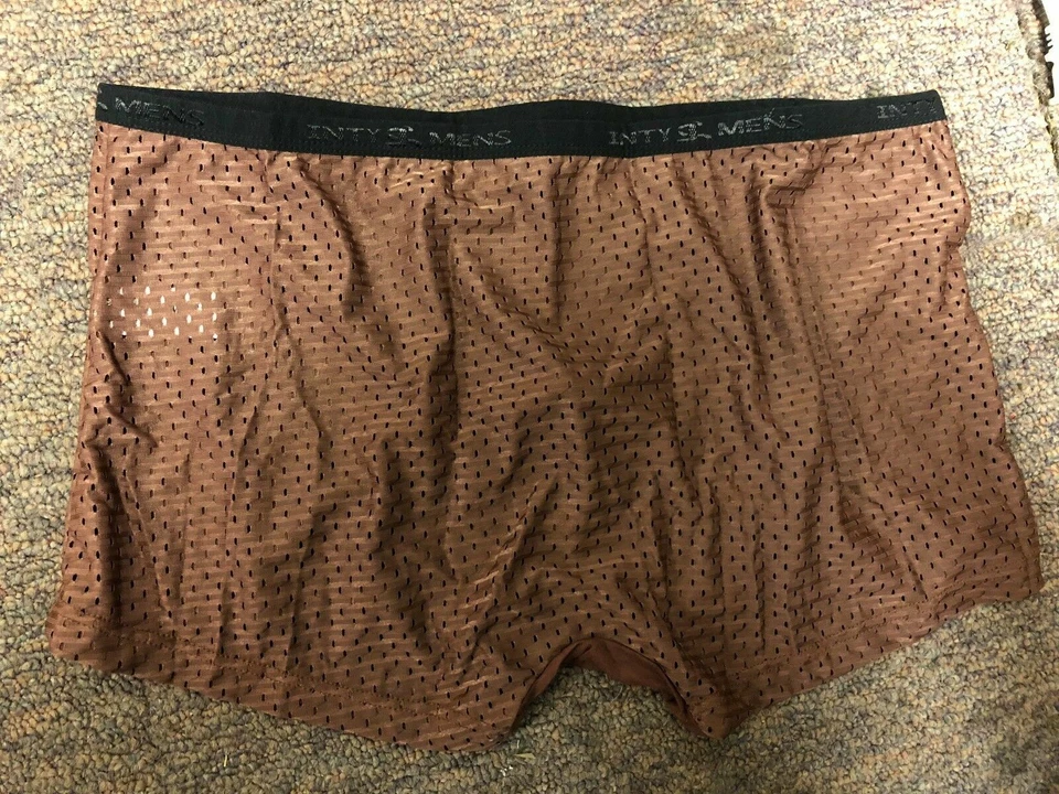 INTYMENS CALZONCILLO BOXER DE TIRO BAJO, MARRÓN, XXL Foto 2 de 2