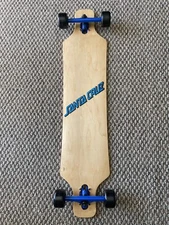 Drop through longboard with Dregs wheels & Free soul RKP trucks speed bearings 