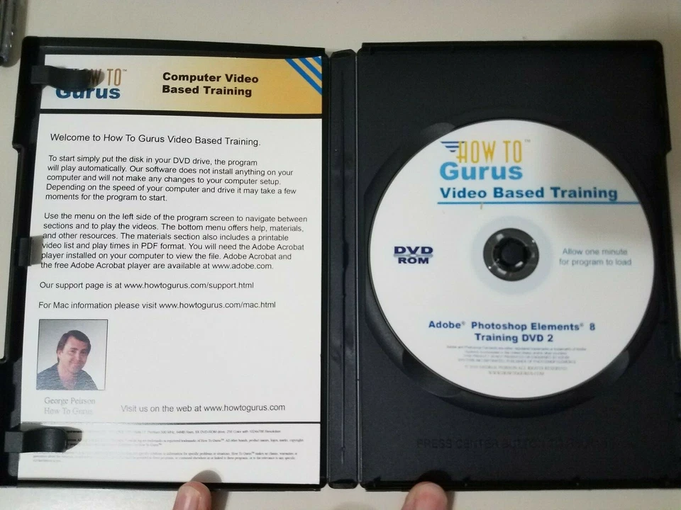 How to Gurus Video Based Training 2 DVD Rom Photoshop Elements 8 Windows - Image 4 of 4
