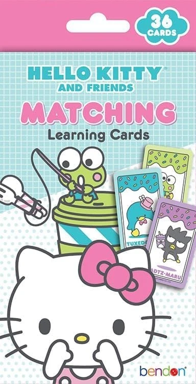 Bendon Hello Kitty Matching Learning Cards, Match Game, 36 Cards - Image 4 of 4