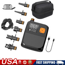 80W Portable SUP Air Pump, Kayak, boat, Electric Paddle Board Pump Rechargeable