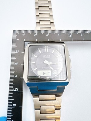 CASIO IRW-M20T i-RANGE Titanium Solar Quartz watch JP Vintage Rare