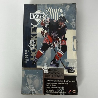 1997-98 Upper Deck NHL Hockey Series 1 Factory Sealed Unopened Retail Box 28 Ct 