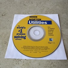 Symantec Norton Utilities Version 3.5 for Macintosh 7.1 or higher