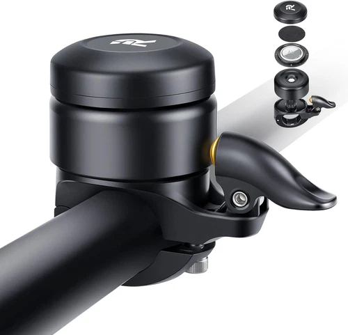 Bike Bell for Apple Airtag 120Db, Hidden Bicycle Holder GPS Tracker Bicycle Bell - Picture 1 of 8