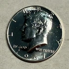 1967 SMS BU (Special Mint Set) 40% silver Kennedy half. Exact coin shown. #1