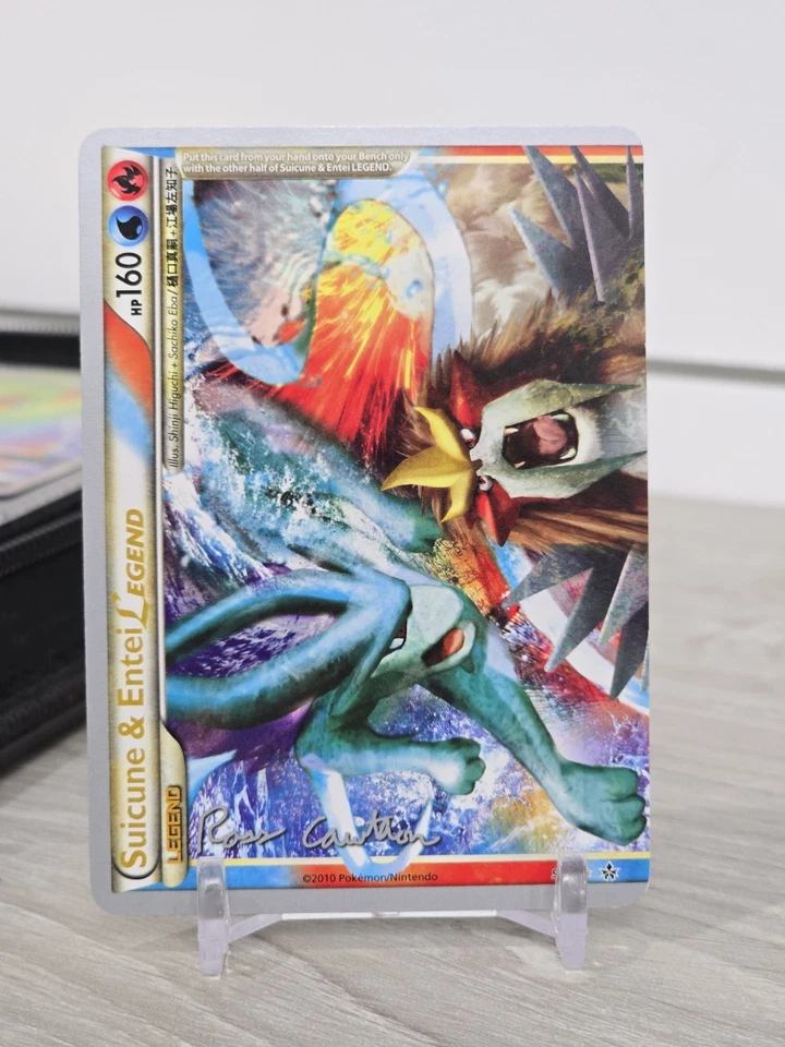 Pokémon Suicune & Entei Legend World Championship 2011 (94/95 - 95/95) Pair LP - Image 2 of 4