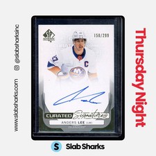 2024 UPPER DECK SP AUTHENTIC #SPC-AN ANDERS LEE CURATED SIGNATURES AUTO /299