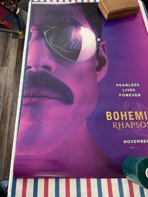 Freddie Mercury BOHEMIAN RHAPSODY Movie Poster 27 X 40