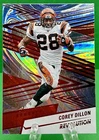 2025 Panini Revolution Football Red Swirl Corey Dillon #124