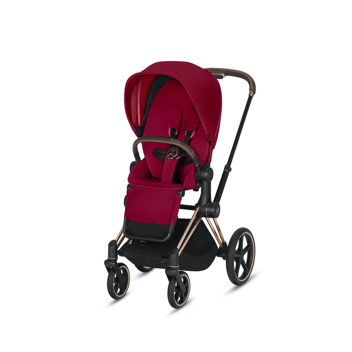 Cybex e-Priam Rose Gold Electronic Stroller with All Terrain Wheels | eBay