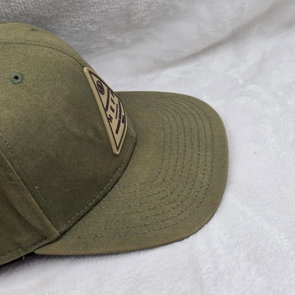 Boné chapéu NEFF Snap Back verde oliva masculino streetwear skate skatista Y2k - Imagem 4 de 4