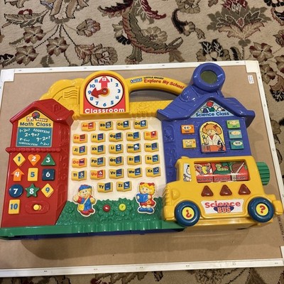 VTech Little Smart Explore My School Learning Toy - Rare Working