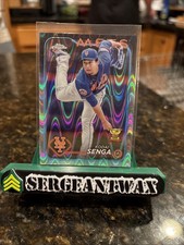 2024 Topps Chrome #31 Kodai Senga RayWave Refractor Rookie Cup New York Mets