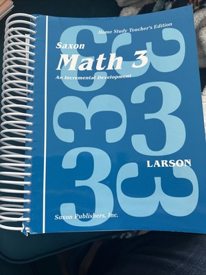 Sächsische dritte Klasse Homeschool Komplettset