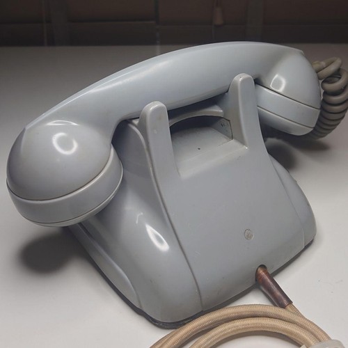 Vintage Iwasaki 4A Drehscheibentelefon - selten hellgrau - Japan 1960 - Bild 3 von 9
