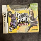Guitar Hero: On Tour Decades (Nintendo DS, 2008) Open Box Used.