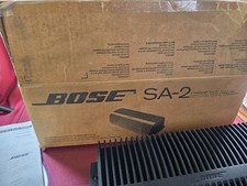 2 Bose Lifestyle SA-2 Stereo Amplifier Lot Of 2 W/box Manual Cables 120v 2x40w
