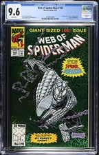 Web of Spider-Man #100 CGC 9.6 NM+ / 1st App Spider-Armor / 1993 / Comic Book