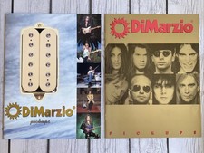 Vintage 1990’s DiMarzio Pickups Dealer Guide Retail List Guitars Parts Lot Of 2