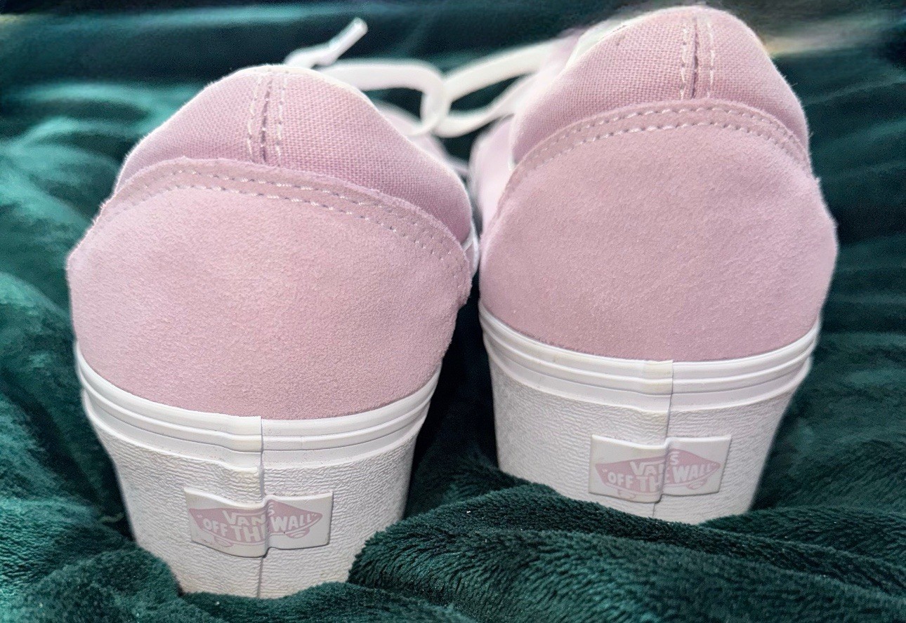 Vans Old Skool Stack form Platform Trainers Lilac… - image 7