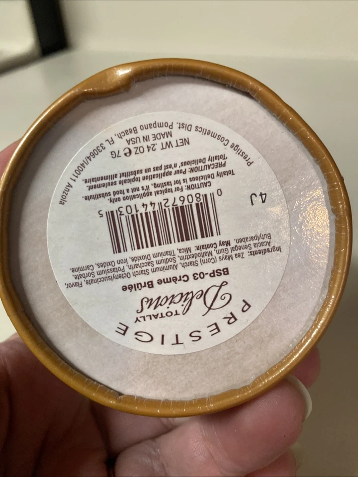 Vintage Prestige Creme Brûlée Delicious Shimmering Body Powder Rare - Image 3 of 3