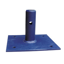 6 In. X 6 In. X 4.5 In. Steel Scaffolding Base Plate, Tool/Equipment for Standar