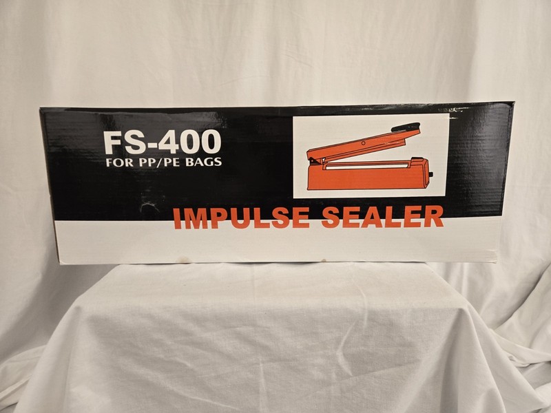 HEAT SEALER Metronic FS-400 16" Impulse 600W AND Mylar Bag Rolls+Extra Elements
