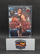 2025-26 Bowman Chrome Kasparas Jakucionis Greatness Loading GL-20 RC Heat 