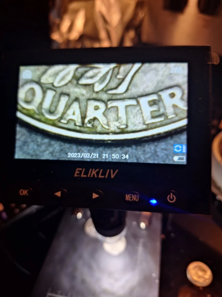 1998 P Mint Quarter Error Coin with 'In Cod We Trust' Reading - Image 4 of 4